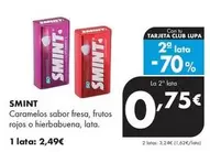 Smint - Caramelos Sabor Fresa, Frutos Rojos O Hierbabuena