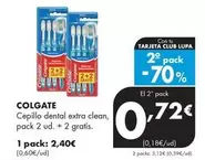 Colgate - Cepillo Dental Extra Clean