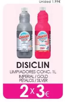Disiclin - Limpiadores Conc. Imperial/ Gold Petalos/ Silver