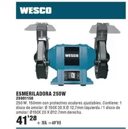 Wesco - Esmeriladora 250W