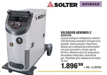 Solter - Soldador Aeromig C