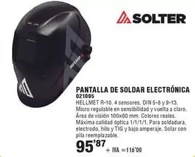 Solter - Pantalla De Soldar Electrónica