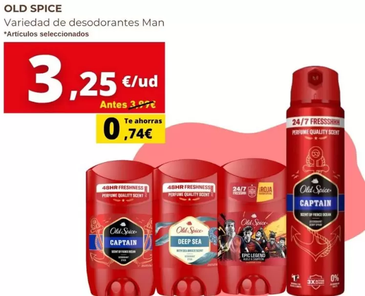 Old Spice - Variedad De Desodorantes Man