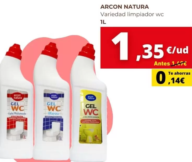 Arcón Natura - Variedad Limpiador Wc