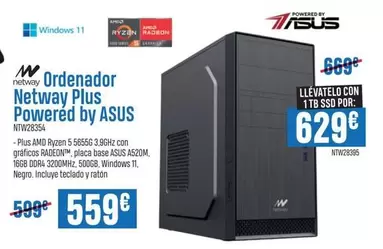 Netway - Ordenador Plus Powered By Asus