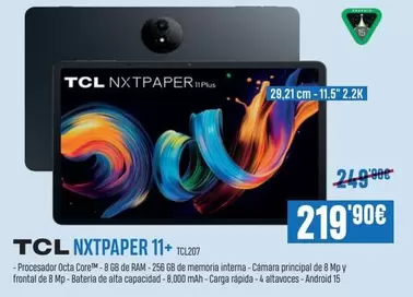 TCL - Nxtpaper 11+