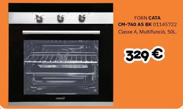 Cata - Forn CM-760 AS BK