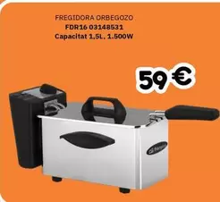 Orbegozo - Fregidora FDR16 Capacitat 1,5L 1500W