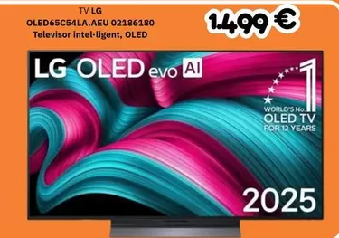 LG - TV OLED65C54LA.AEU Intelligent, OLED