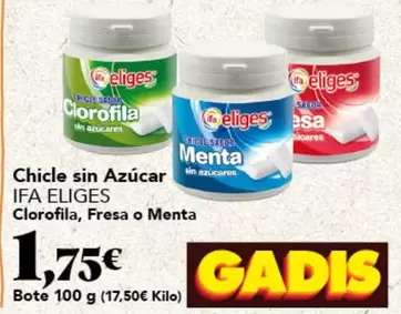 eliges - Chicle Sin Azucar