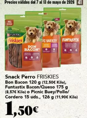 Purina - Snack Perro Friskies