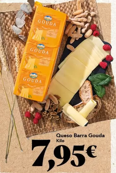 Queso Barra Gouda