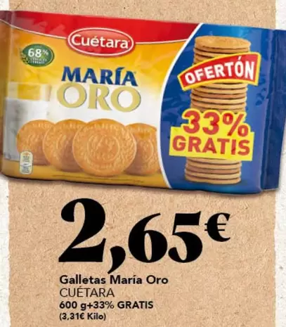 Cuétara - Galletas María Oro