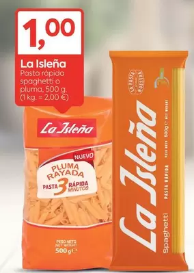 La Isleña - Pasta Rapida Spaghetti O Pluma