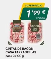 Casa Tarradellas - Cintas De Bacon
