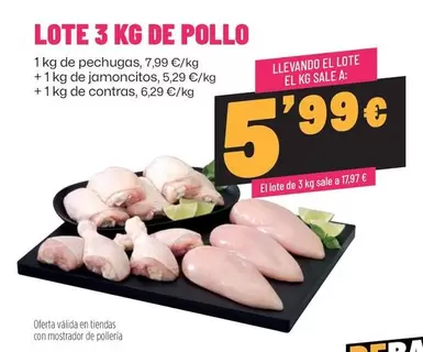 Lote 3 Kg De Pollo