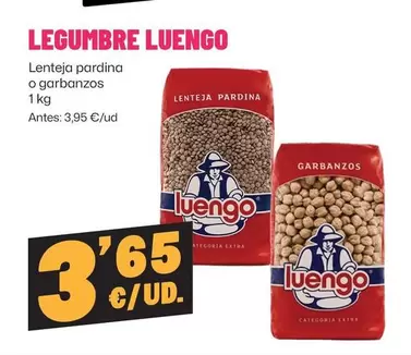 Luengo - Lenteja Pardina O Garbanzos