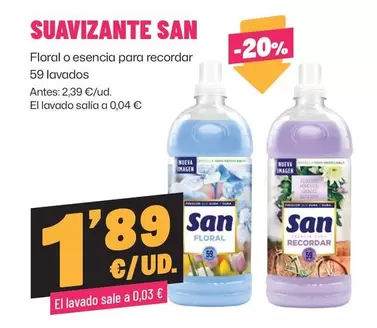 san - Suavizante