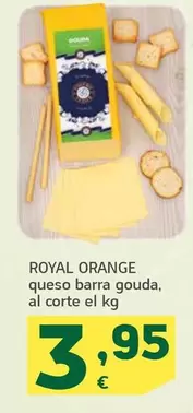 Royal Orange - Queso Barra Gouda