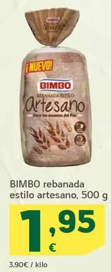 Bimbo - Rebanada Estilo Artesano