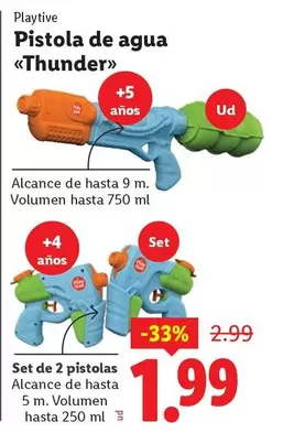 Playtive - Pistola De Agua