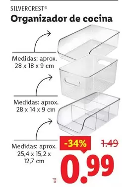 SilverCrest - Organizador De Cocina