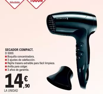 Remington - Secador Compact
