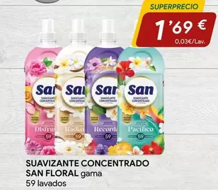 San Floral - Suavizante Concentrado