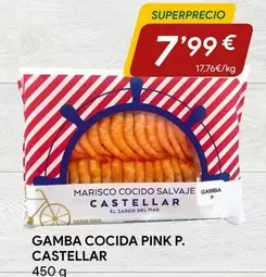 Castellar - Gamba Cocida Pink P.