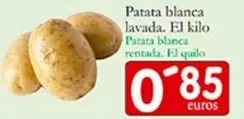Patata Blanca Lavada
