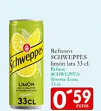 Schweppes - Refresco Limon