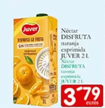 Juver - Disfruta Néctar Naranja Exprimida