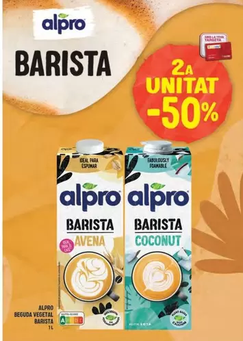 Alpro - Beguda Vegetal Barista