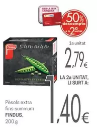 Findus - Pèsols Extra Fins Summum