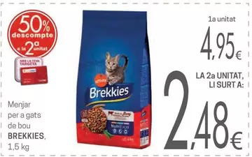 Brekkies - Menjar Per A Gats De Bou