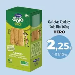 Hero - Galletas Cookies Solo Bio