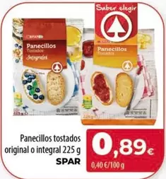 Spar - Panecillos Tostados Original O Integral