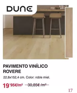 Dune - Pavimento Vinílico Rovere