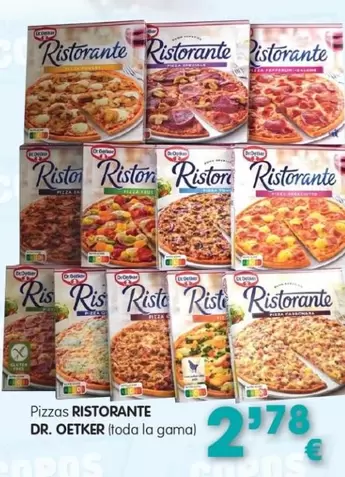 Dr Oetker - Pizzas Ristorante