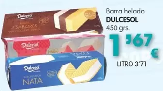 Dulcesol - Barra Helado