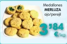 Medallones Merluza Ajo/ Perejil