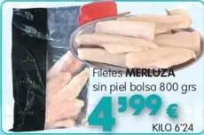 Filetes Merluza Sin Piel