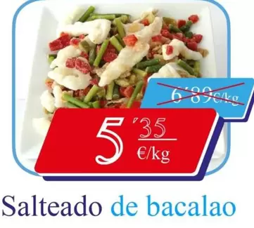 Salteado De Bacalao