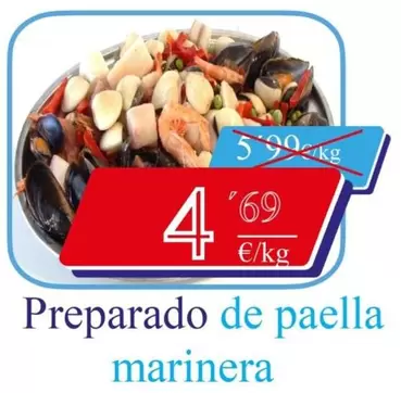 Preparado De Paella