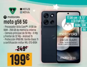 Motorola - Moto G56 5G