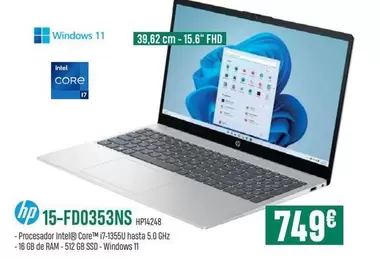 HP - 15-Fd0353ns