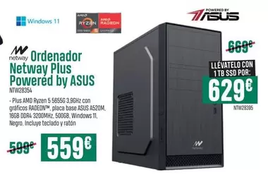 Netway - Ordenador Plus Powered By Asus