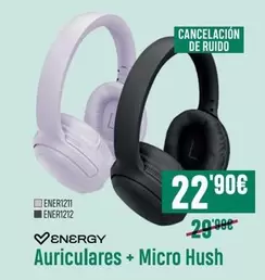 Energy - Auriculares + Micro Hush