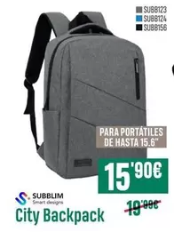 Subblim - City Backpack