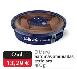 El Menú - Sardinas Ahumadas Serie Oro